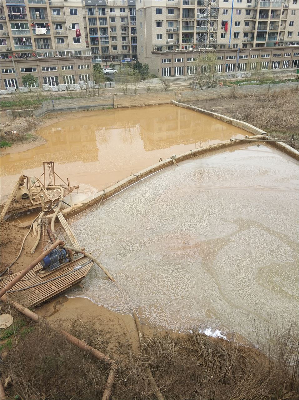 博鳌镇沉淀池淤泥清理-厂区废水池淤泥清淤